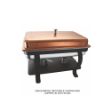 Picture of VENUS 999/CHL RECTANGLE CHAFING DISH COPPER LID WITH STAND 12L