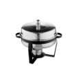 Picture of VENUS 529WSH ROUND CHAFING DISH STAINLESS STEEL HAMMERED 7L