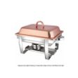 Picture of VENUS 525 RECTANGLE CHAFING DISH WITH COPPER COVER 12L