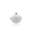 Picture of VHPD8002WT DOME HOTPOT 3L WHITE/GOLD
