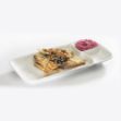 Picture of SYMPHONY 7413 LINEN 3 DIVISION RECTANGLE PLATTER 