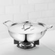 Picture of BOROSIL TRI-PLY STAINLESS STEEL KADHAI 22CM WITH LID