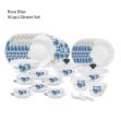Picture of BOROSIL DINNER SET 50 PIECES ROSE BLUE