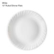 Picture of BOROSIL FLUTED DINNER PLATE 10 INCH WHITE