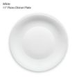 Picture of BOROSIL PLAIN DINNER PLATE  11 INCH WHITE