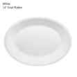 Picture of BOROSIL PLAIN OVAL PLATTER 13 INCH WHITE
