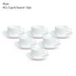 Picture of BOROSIL PLAIN CUP & SAUCER SET 9CL 12 PIECE