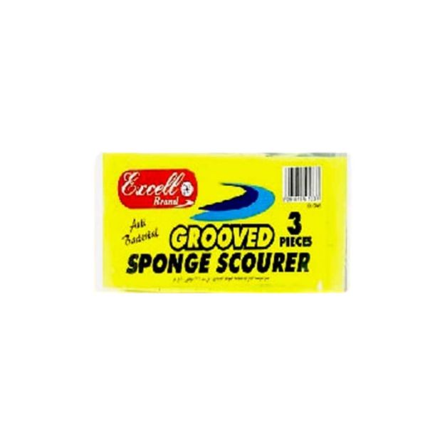 Picture of Excell 11 Sponge Scourer 3pc