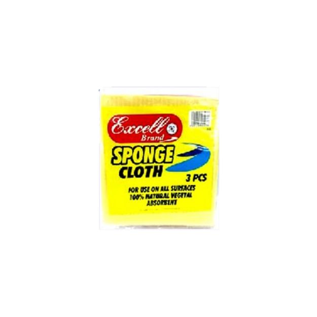 Picture of Excell 6S Sponge Cloth 3pc
