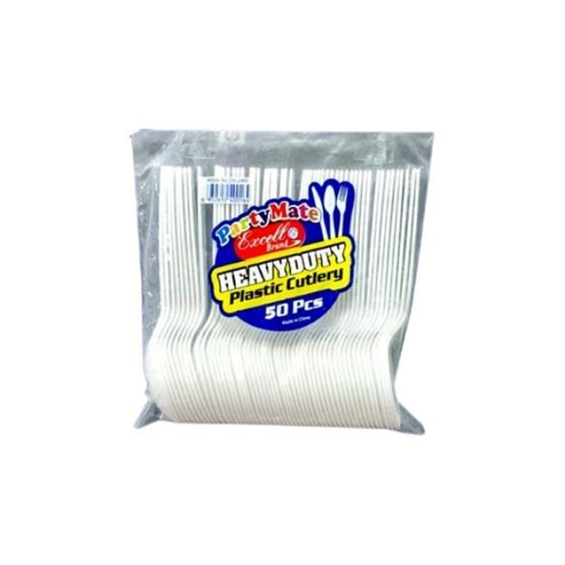 Picture of Excell Partymate Heavy Duty Soup Spoon 50pcs