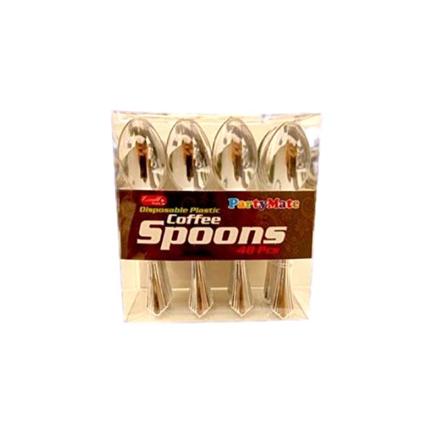Picture of Excell Partymate Silver Coffee Spoon 48pcs