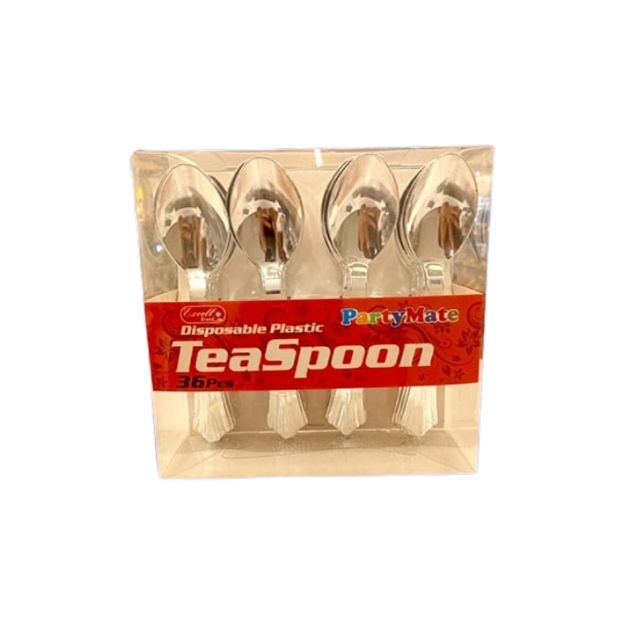 Picture of Excell Partymate Silver Teaspoon 36pcs