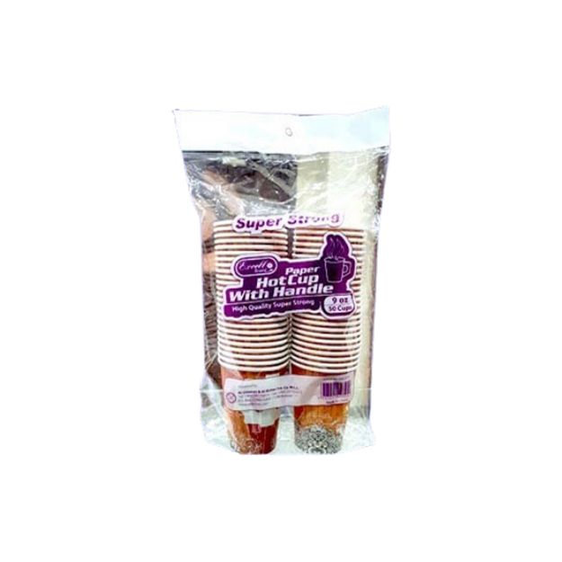 Picture of Excell Super Strong Hot Cups With Handle 9oz 50pcs