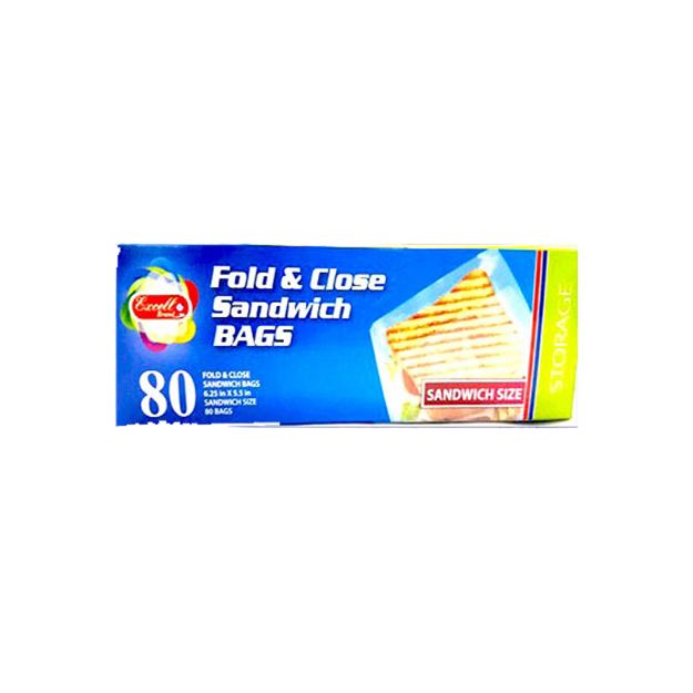 Picture of Excell F&C Sandwich Bags 80pcs
