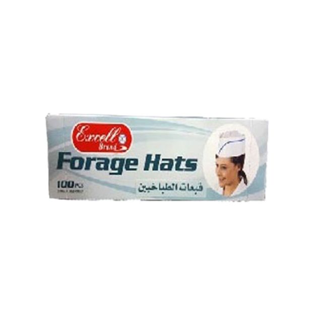 Picture of Excell Forage Hats Blue Stripe 100pcs